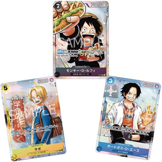 One Piece Saikyo Jump "Les 3 Frères" - Booster Promo (Japonais)