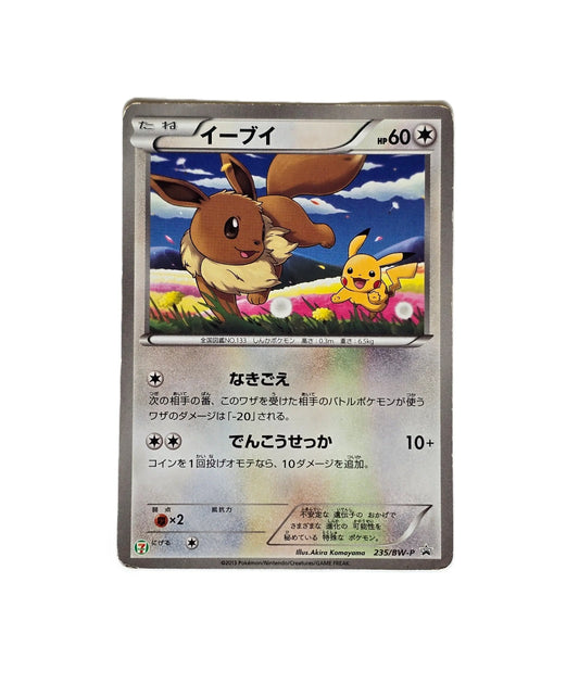 Evoli et Pikachu / BWP-235 (Japonais) Akira