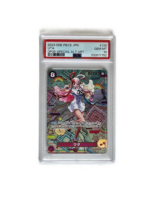 Uta / OP02-120 PSA 10 (Japonais) Akira