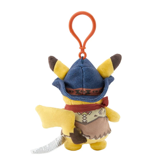 Peluche Pikachu Run Run Desert - Porte-clés (Pokémon Center) Collector D