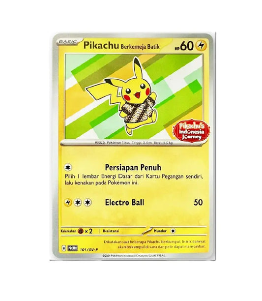 Pikachu's Indonesia Journey / SV-P-101 (Indonésien) Akira