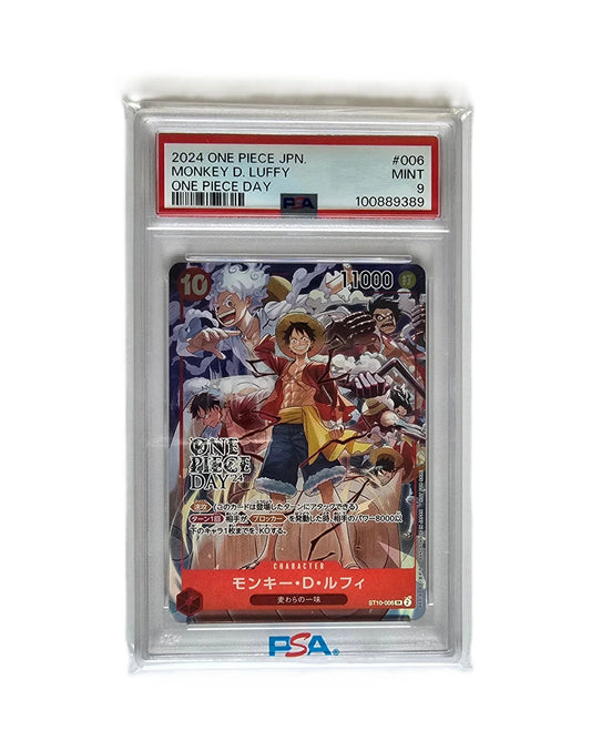 Luffy / ST10-006 One Piece Day PSA 9 (Japonais) Akira