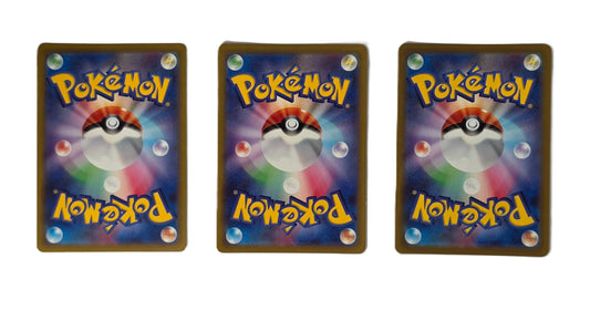 Dracaufeu & Tortank & Florizarre / Trio Obscur Pokémon GO (Japonais Ex+)