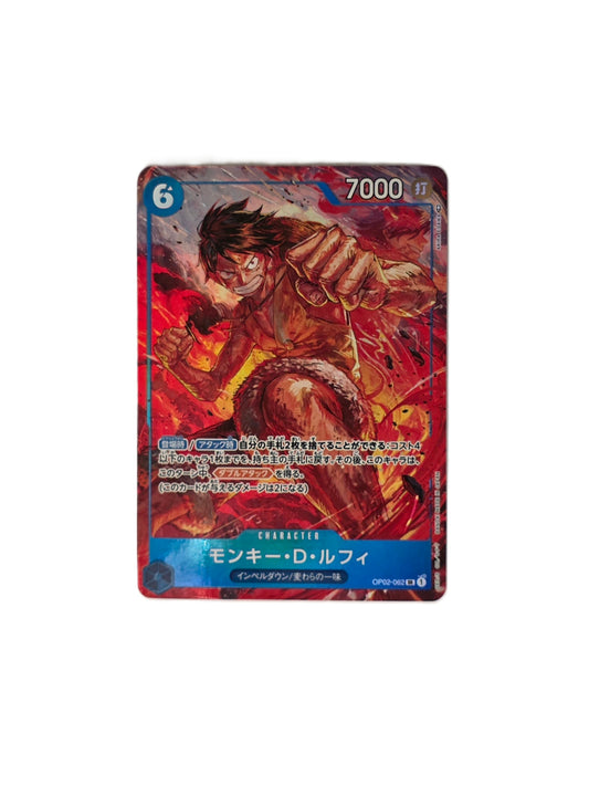 Monkey D. Luffy / OP02-062 Para (Japonais Ex+)