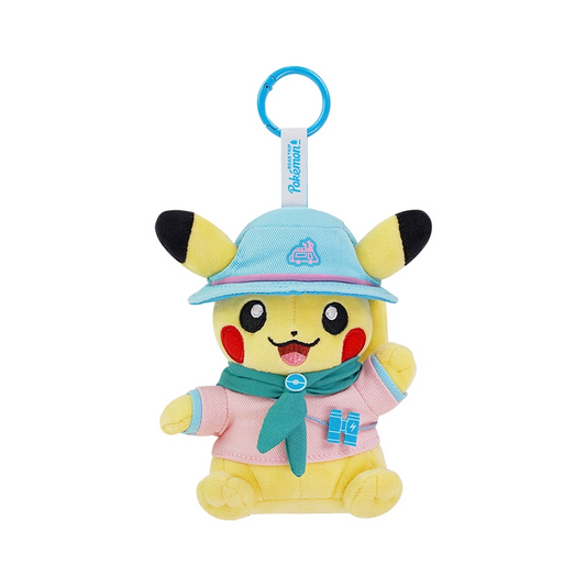 Peluche Pikachu On The Road - Porte-clés (Pokémon Store Shenzhen)