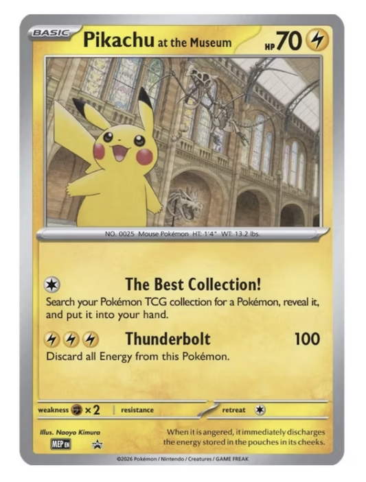 Pikachu at the Museum / MEP (Anglais)