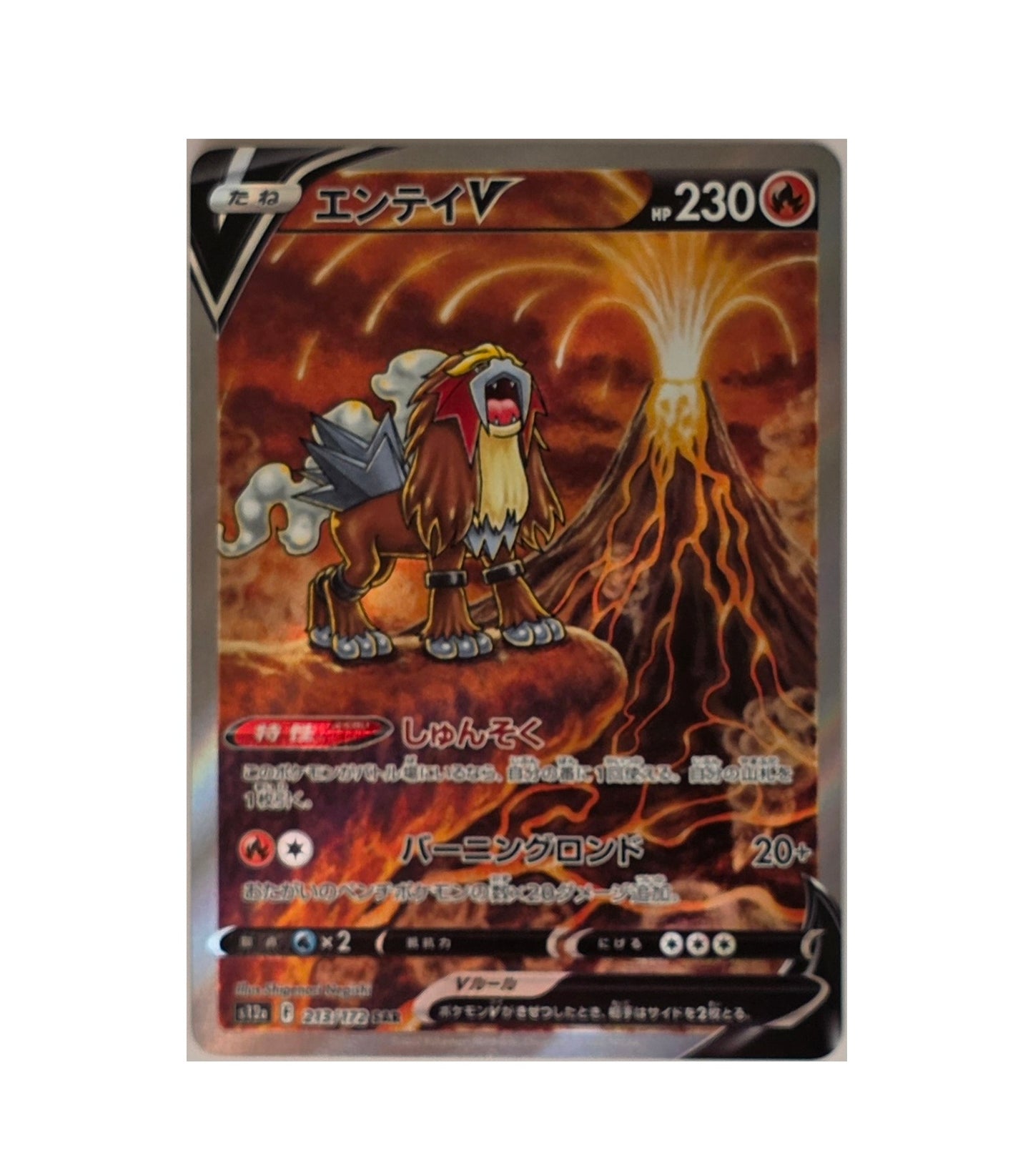 Entei V / S12a-213 (Japonais Ex+)